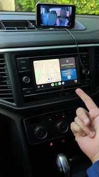 2 in 1 wireless carplay adapter! I swear by this thing, It's awesome! #wirelesscarplay