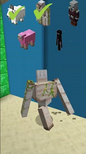 Minecraft Mobs in an Ores Dropper Challenge! 💎🔥#roblox #minecraft #viral #squidgame #tutorialfilter