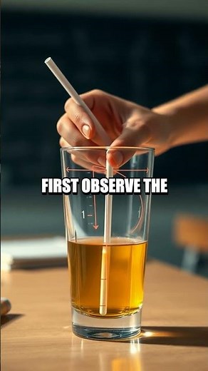 Seeing Light Bend at Home: A Simple Refraction Demo