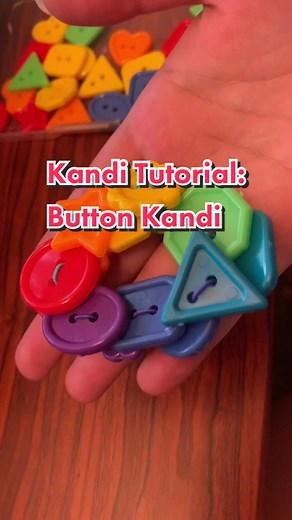 DIY Button Kandi Tutorial for #Kandi Crafters