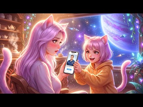 "Please Like My Mom!" Alien Cat Girl Uploads Her To A Human Dating App—Then She Picks A Veteran