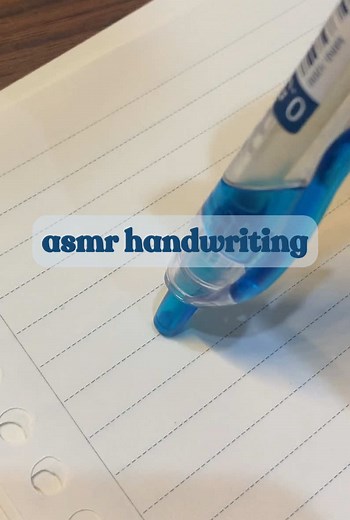 Asmr handwriting ✨ #asmr #asmrsounds #studywithme #studygram #studygramvietnam #studygramvietnamese #asmrhandwriting #studymotivation #klong #viral