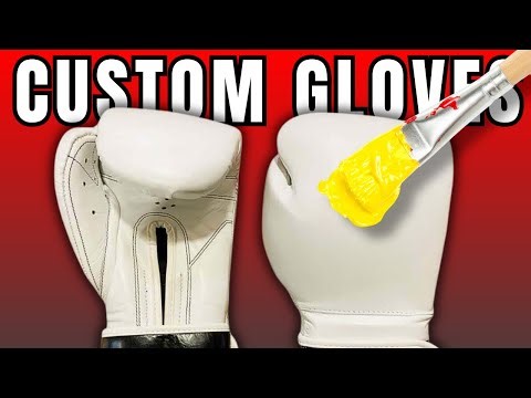I Made A Custom Pair Of Boxing Gloves!