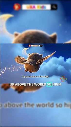 Sing along with the cute star and owl | Twinkle Twinkle Little Star