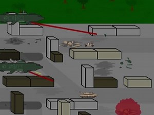 【火柴人动画】pivot Alien Invasion Fight War Animation（s1/part6）