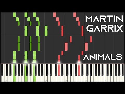 Martin Garrix - Animals (Piano Tutorial)