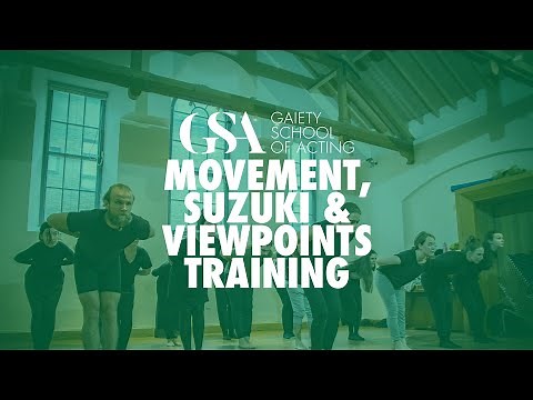 Movement, Suzuki & Viewpoints Training at The Gaiety School of Acting