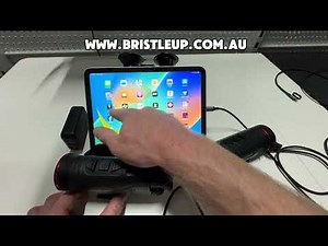 Hardwire your Hikmicro Condor 2.0 or Falcon 2.0 to a Ipad or Samsung Tablet - remote mounting