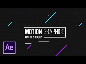 4 Line Shape Motion Graphics Tricks For Titles in After Effects