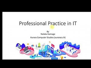 BIT Semester 5 - Professional Practice - Online Revision (Session 1)