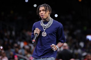 NLE Choppa visits one of his biggest fans in the hospital for Christmas