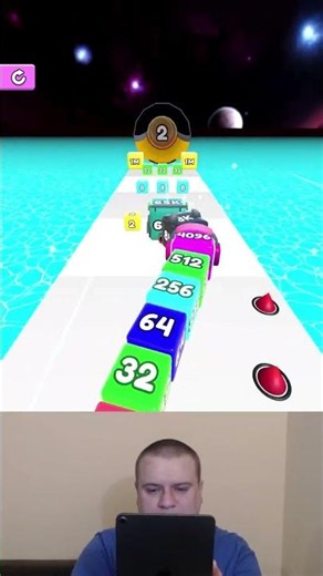 Jelly Tube Run 2048 ❗Level 564❗#games #shorts