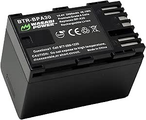Wasabi Power Battery for Canon BP-A30 and Canon C300 Mark II, C200, C200B, XF605, XF705