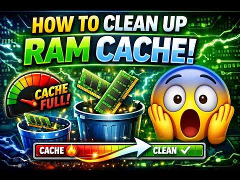 How to clear Ram Cache to boost performance!