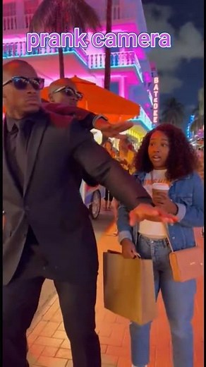 “VIP Security Prank on Random Pedestrian” #Miami prank