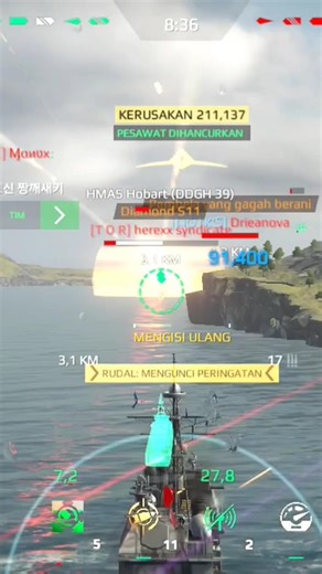 USS Shiloh kapal OP toko ranked #modernwarships #game #battleship #games #gamekapalperangviral