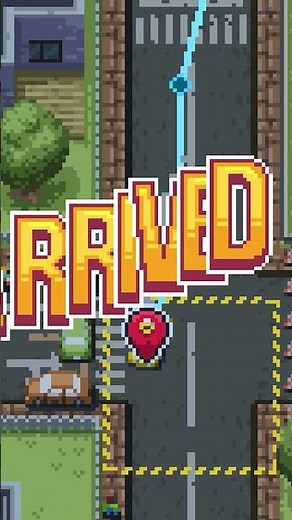 A nice taxi pixel art game to chill out — [Skiddy Taxi] #shorts