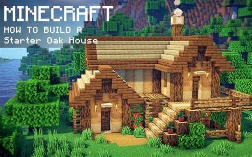 【Minecraft】简易的新手小屋