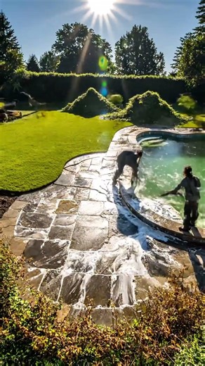 YARDREVIVE CLEAN 💧💧 Patio Power Wash