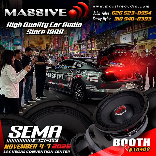 3K views · 55 reactions |  Since 1999, we’ve been a leader in sound innovation, delivering the ultimate power, clarity, and performance.  Now, with our official Mustang, we bring the future of sound to the biggest events!  #Since1999 #SoundInnovation #AudioLeaders #OfficialMustang #NextLevelSound #MassivePower #CrystalClearSound #CarAudio #bigevents | MASSIVE AUDIO | Facebook