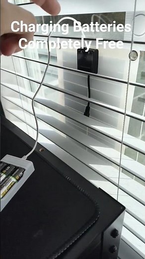 Free Way To Charge Batteries Using Solar Panel #solar #solarenergy #freepower #savemoney #diy