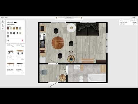 Interactive 2D Floor Planner for Interior & Real Estate