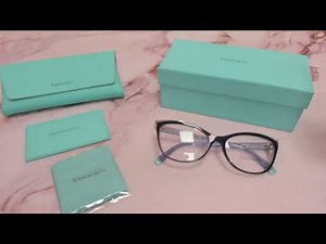 Tiffany & Co. Eyeglasses Model- TF2192 Color- 8300 Blue/Transparent Blue