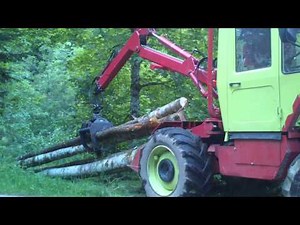 Mb Trac 800 Forst Holzrücken