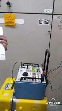 electrical equipment(sverker) for maintence use for monitoring of protective relay