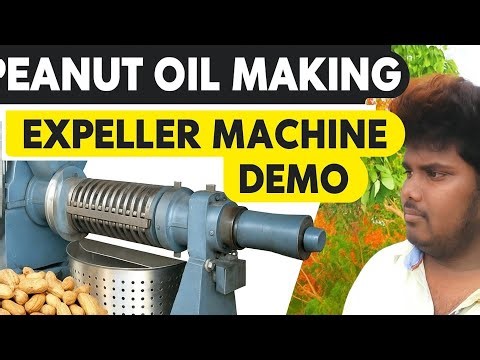 Peanut Oil Expeller Machine | Groundnut Oil Extraction Process | Saravana Sankar Servic
