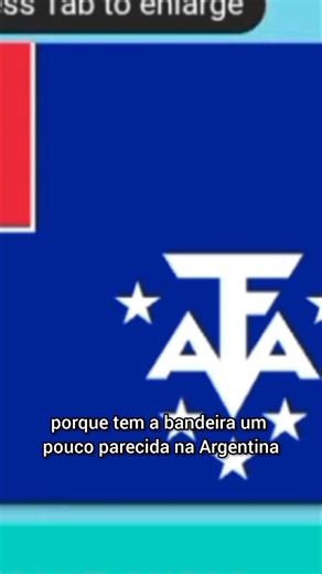 ESSA SIGLA NO LADO DA BANDEIRA DO TERRITÓRIO ANTÁRTICO FRANCÊS ME FEZ CONFUNDIR! 🇫🇷🗻