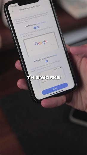 The only thing scarier than a low battery? Seeing "0 chats found" on your new phone. 😱 Transferring WhatsApp between different operating systems used to be a nightmare—until now. With MobileTrans, you can move every single photo, video, and sticker with just a few clicks. ✅ iPhone to Android ✅ Android to iPhone ✅ Fast, safe, and zero data loss. Your memories deserve to travel with you. 📱✈️📱 Ready to make the switch? Check the link:👉https://mobiletrans.go.link/1406x to download MobileTrans fo