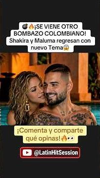 🚨 ¡CONFIRMADO! Shakira y Maluma se unen otra vez en “Agua” 🔥 #Shakira #shorts #maluma