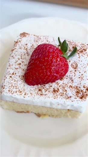 Recipe ✨ https://tastesbetterfromscratch.com/tres-leches-cake/ It's that time of year again! 🍰 I'm whipping up my annual Tres Leches Cake this weekend. This dessert is a standout with its unique three-milk soak, making it irresistibly moist and a favorite in our recipe testing. It’s so good, we always end up fighting over the last slice! | Tastes Better From Scratch