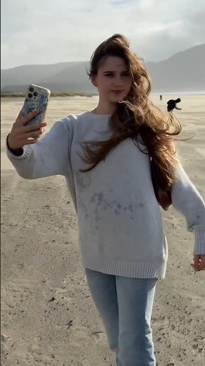 Karolina Protsenko is Enjoying at the #beach #cute #beautiful #girl