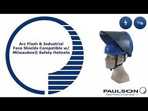Arc Flash & Industrial Face Shields Compatible w/ Milwaukee® Safety Helmets