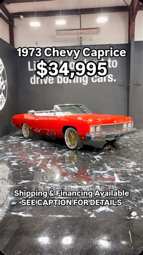 1973 Chevy Caprice - Price- $34,995 W/Wheels - Price- $31,995 W/Out Wheels - Odometer reading- 77,358 - Engine- 400 - ⏸️ Needs Floors - Financing available- $459 Monthly W/10% Down WAC - Worldwide shipping - Pictures and videos on rollingmuseums.com - Color - Orange Services Provided Classic Car Sales, Buying, Consignment, and Repair Rolling Museums Huntville AL 35806 256-621-7922- (Shop Cell) FaceTime Available 256-801-4409- (Landline) Mon-Fri 9am-5pm CST . . . . #chevy #chevrolet #camaro #amer