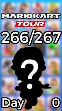 Day 0 of trying to 100% Mario Kart Tour's character roster!