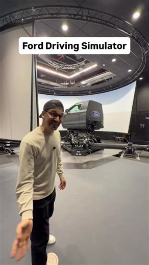 Pushing Pistons | This Ford Driving Simulator is basically really expensive video game that saves a lot of time and money when designing new cars . . . #ford... | Instagram