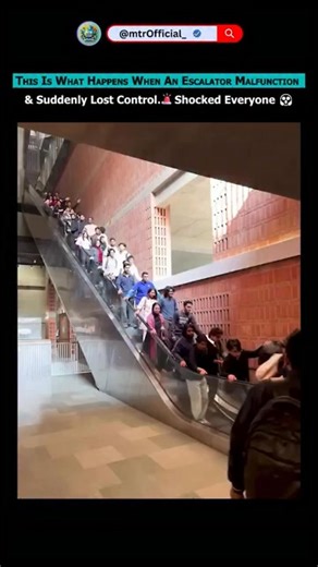 This is what happens when an escalator malfunction lost of control #viralreelschallenge2025viralreelschallengejaiviralreelschallengeviralreelschallenge | Michael B. Maddumba Rcrim