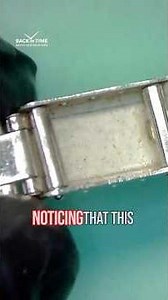 Watchmaker vs. 50 Years of Wrist Gunk #watchmaking #horology #watchrepair #vintagewatches #shorts