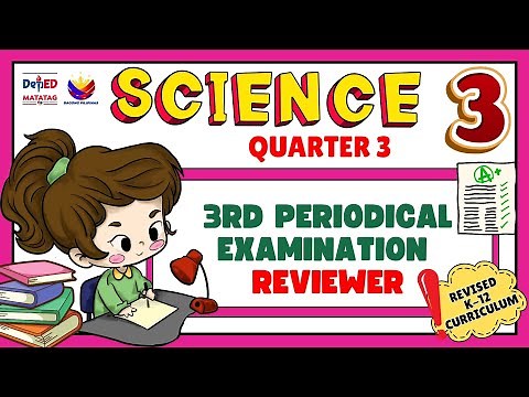 GRADE 3 SCIENCE 3 THIRD PERIODICAL TEST REVIEWER- QUARTER 3 REVISED K-12 #reviewer #exam