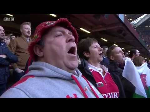 Welsh national anthem at Wales v Australia | WRU TV