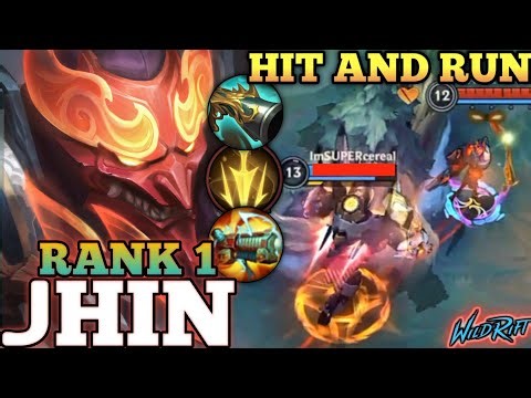 JHIN HYPER KILLER MVP PLAY! OP 100% CRIT. META BUILD - TOP 1 GLOBAL JHIN BY ALittlePQC - WILD RIFT