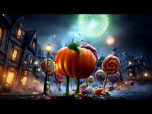 🧟 ZOMBIE APOCALYPSE Halloween Projector Videos - Terrifying Window Projection Loop 🎃