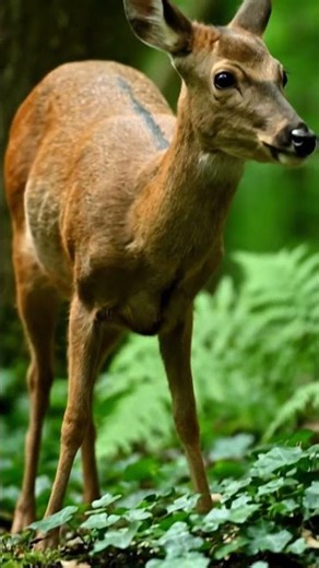 This Tiny Deer Sounds Like a Dog?! 🦌😱 | Muntjac Deer