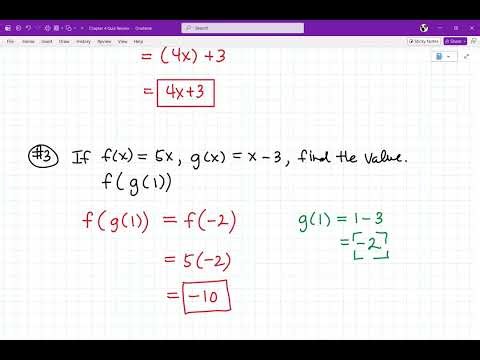 Chapter 4 Quiz Review