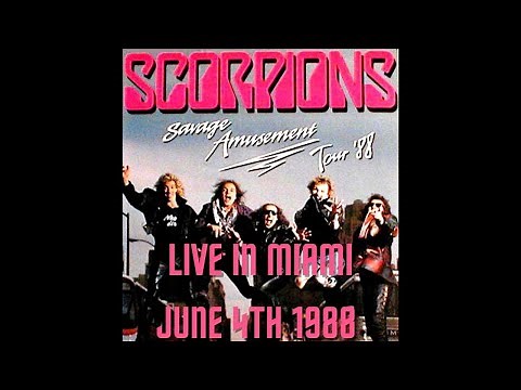 Scorpions - Savage Amusement Tour Live in Miami 4th of June 1988 - Full Concert VHS Remastered