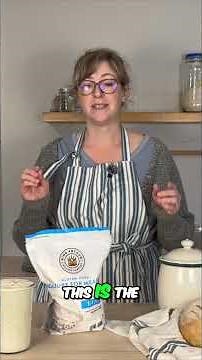 Easiest Gluten-Free Sourdough Bread Recipe (No Yeast!) #shorts