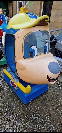 RG MITCHELL BUDGIE THE LITTLE HELICOPTER KIDDIE RIDE